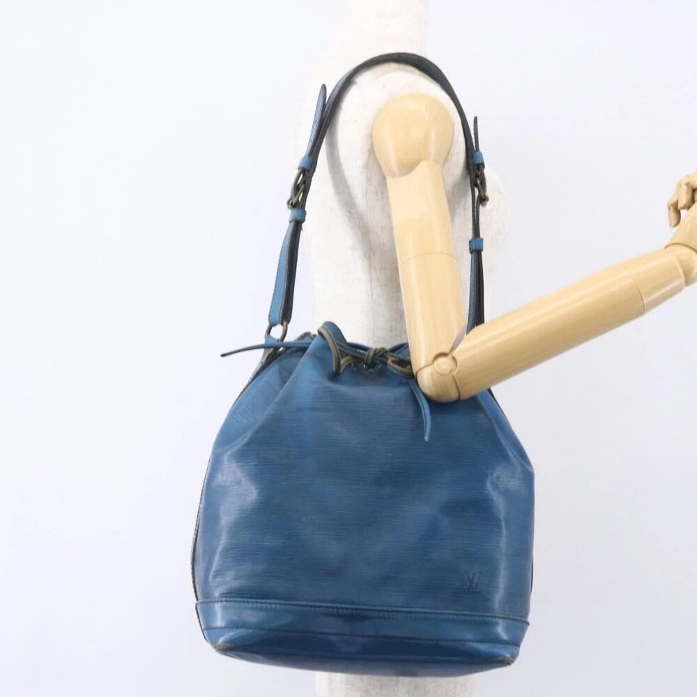 LOUIS VUITTON Epi Noe Shoulder Bag Toledo Blue M44005 LV Auth 153192